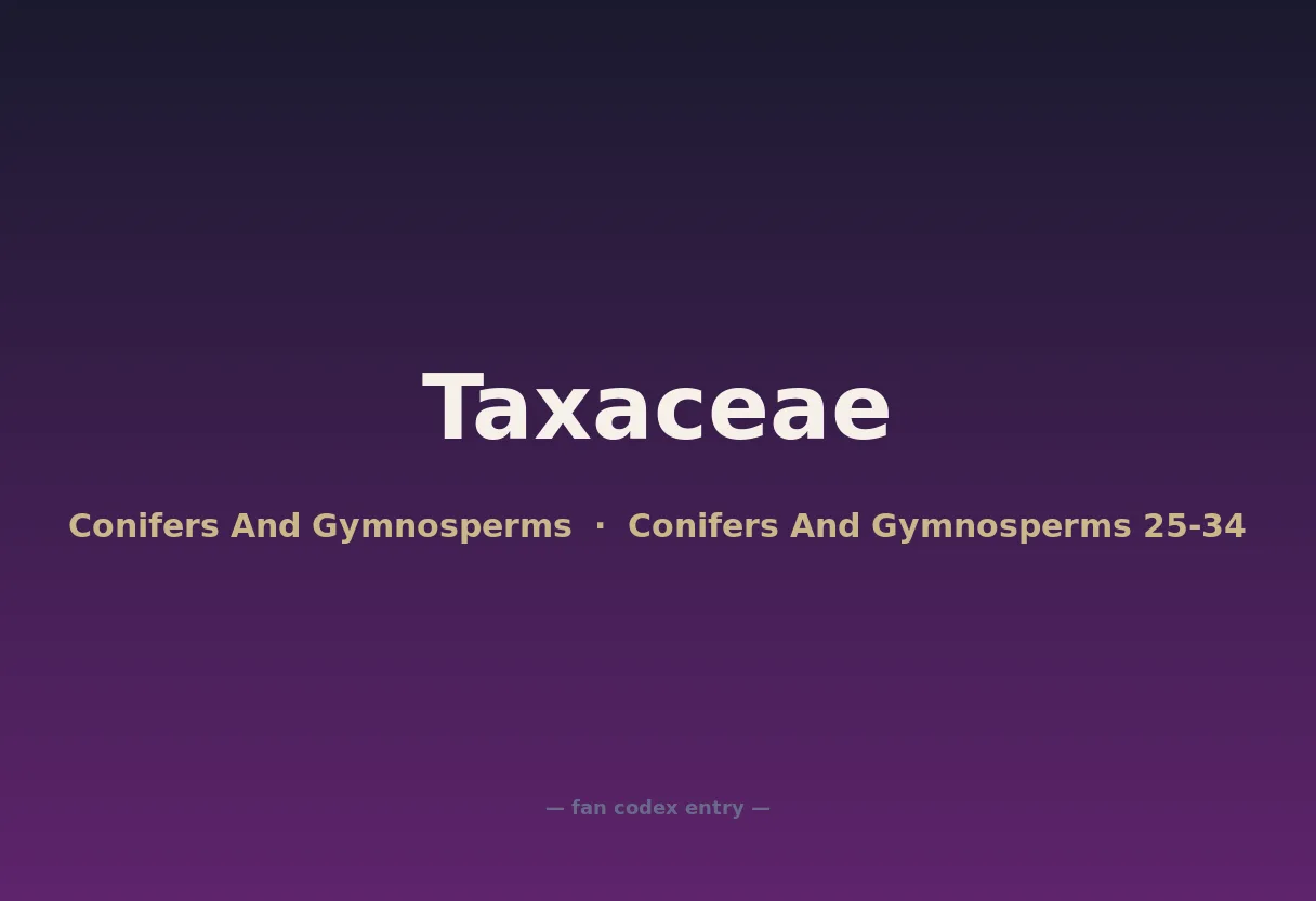 Taxaceae